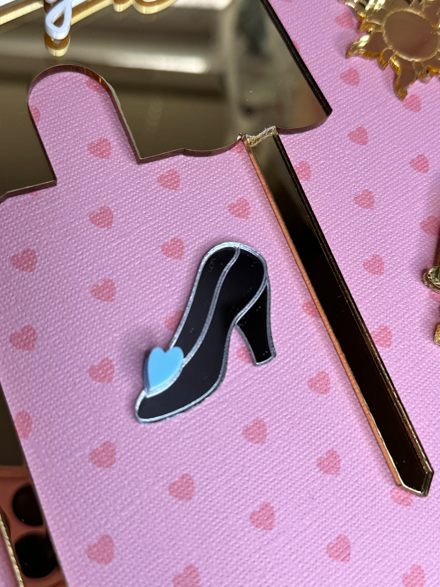 Princess castle cake topper