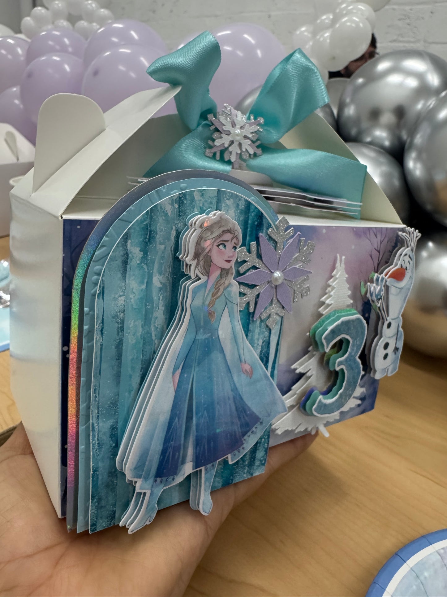 Frozen Ganle boxes/ Elsa favor boxes