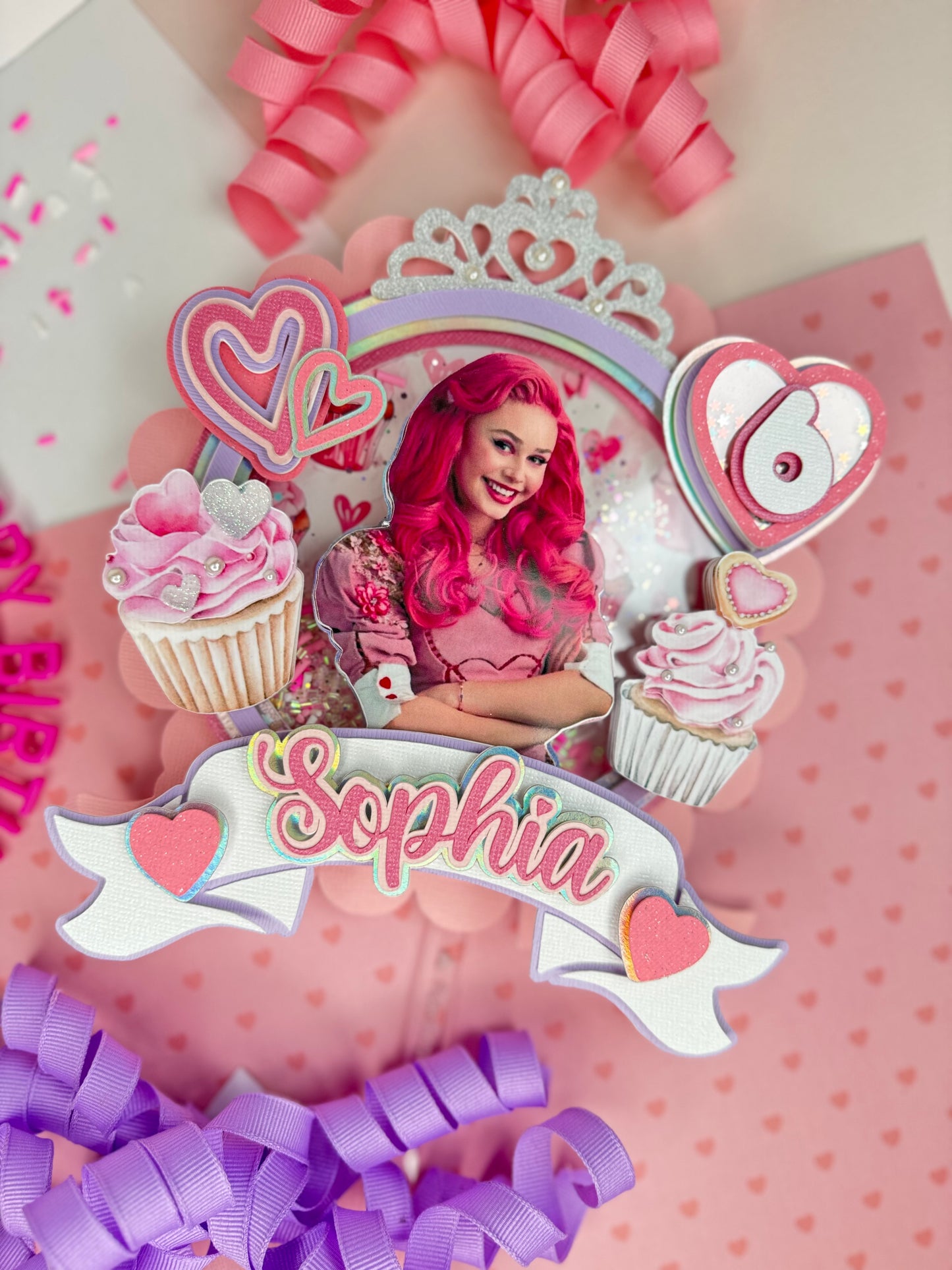 Descendants 4 Bridget cake topper