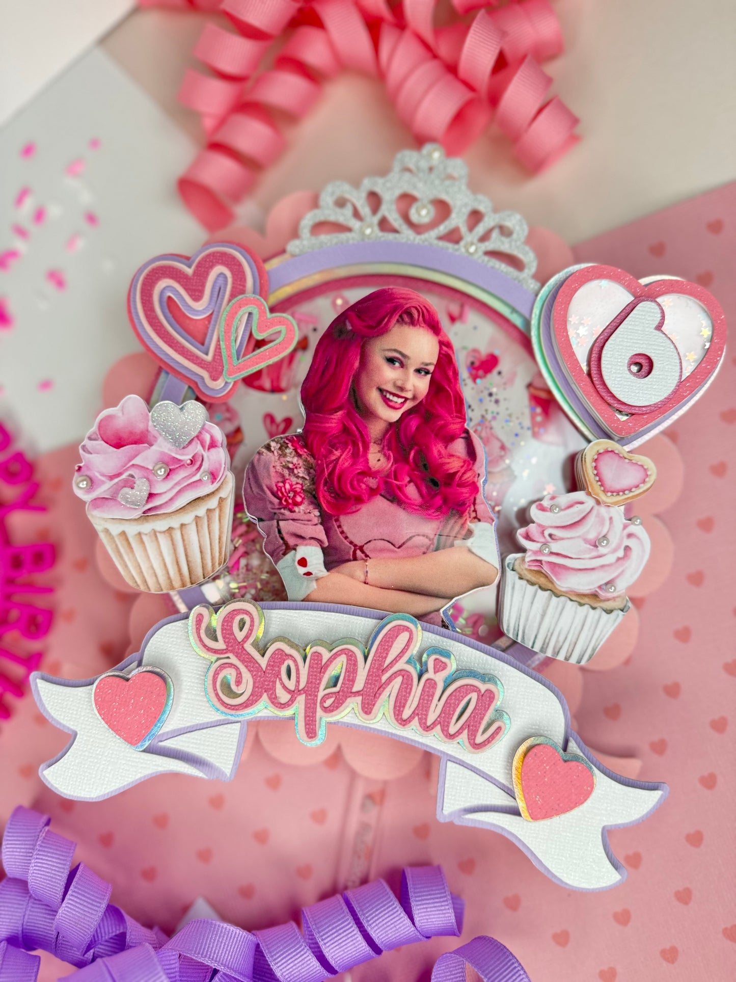 Descendants 4 Bridget cake topper