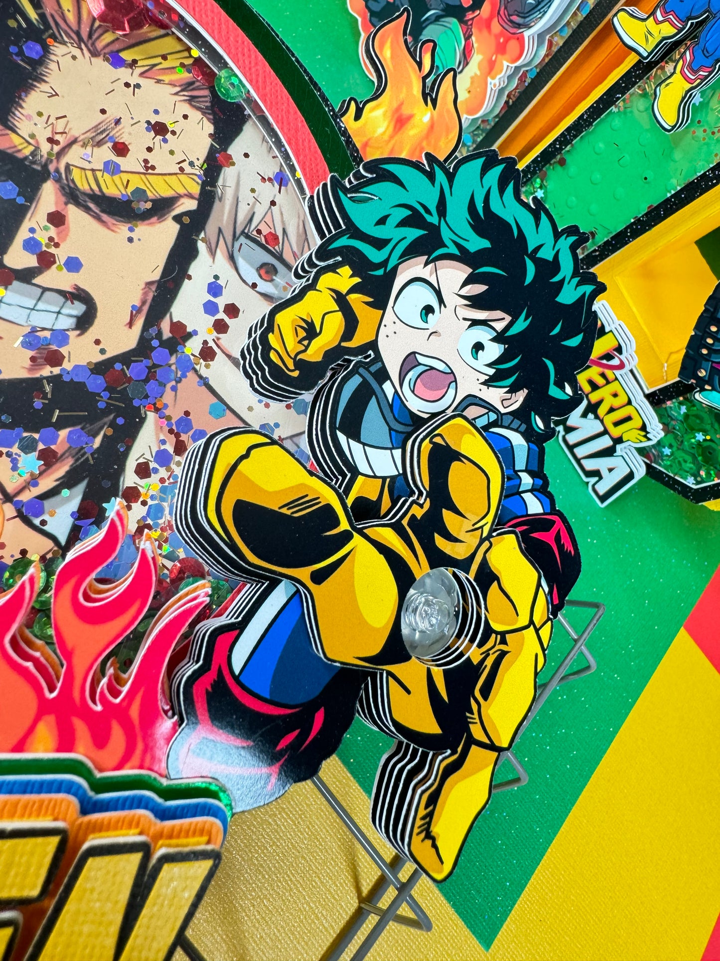 My hero academia cake topper