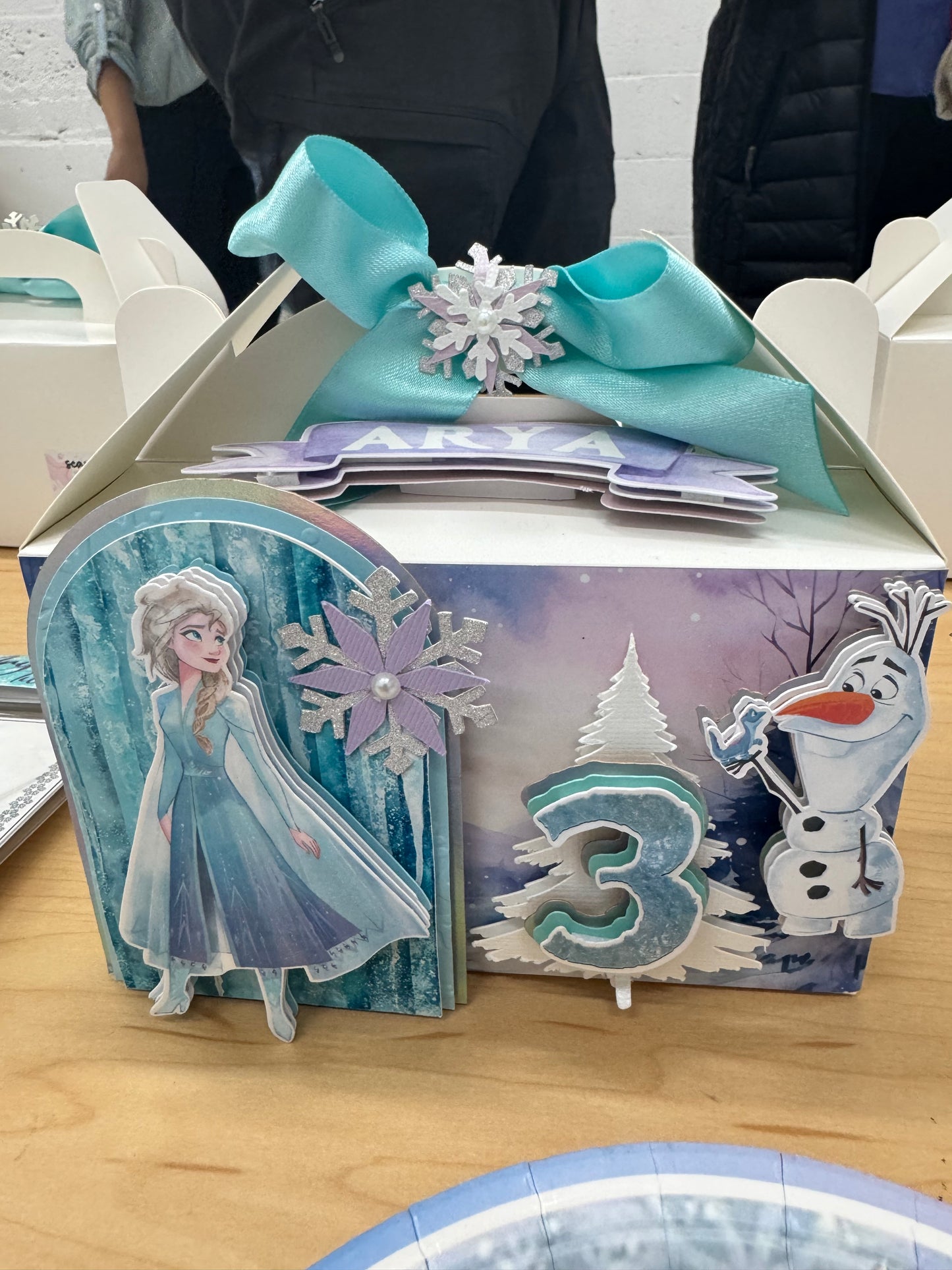Frozen Ganle boxes/ Elsa favor boxes