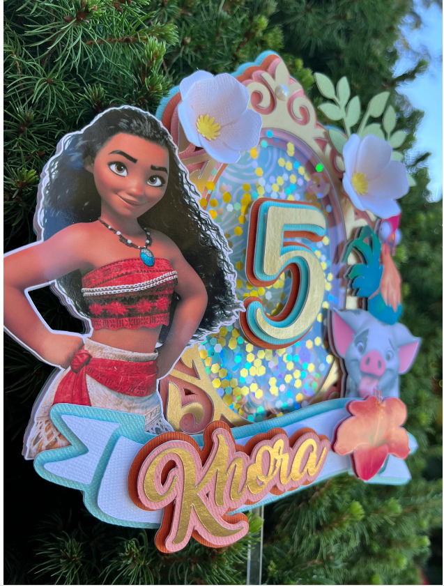 Moana Cake topper