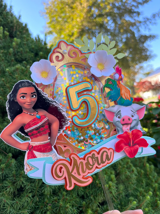 Moana Cake topper