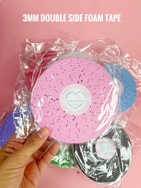 foam tape / Color Double-Side Square Foam Tape / Color Double-Side Foam Tape / foam tape set of 5 / foam tape set of 3