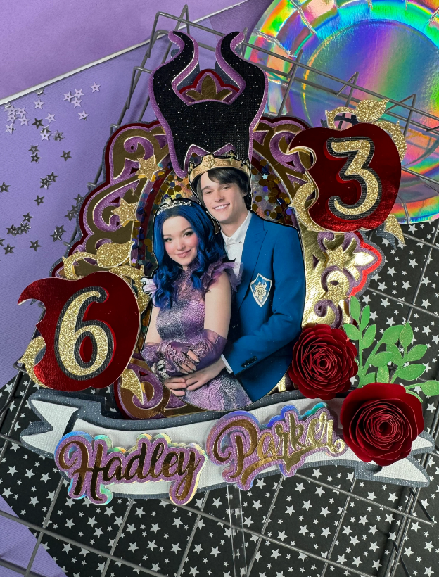 Descendants 4 cake topper