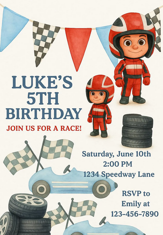 Race Car Watercolor Clipart/ F1 Racing Boys Birthday ClipArt/ two fast lipart | Race Car Bundle PNG| Fast One Birthday | Racing Cars bundle