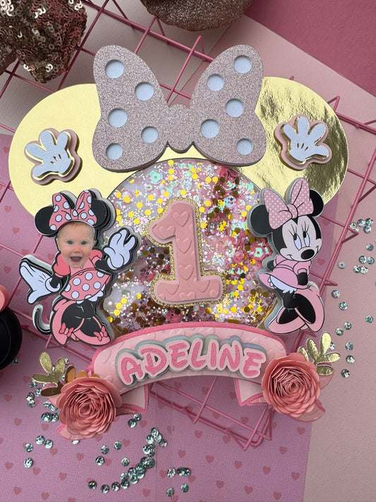 Minnie cake topper