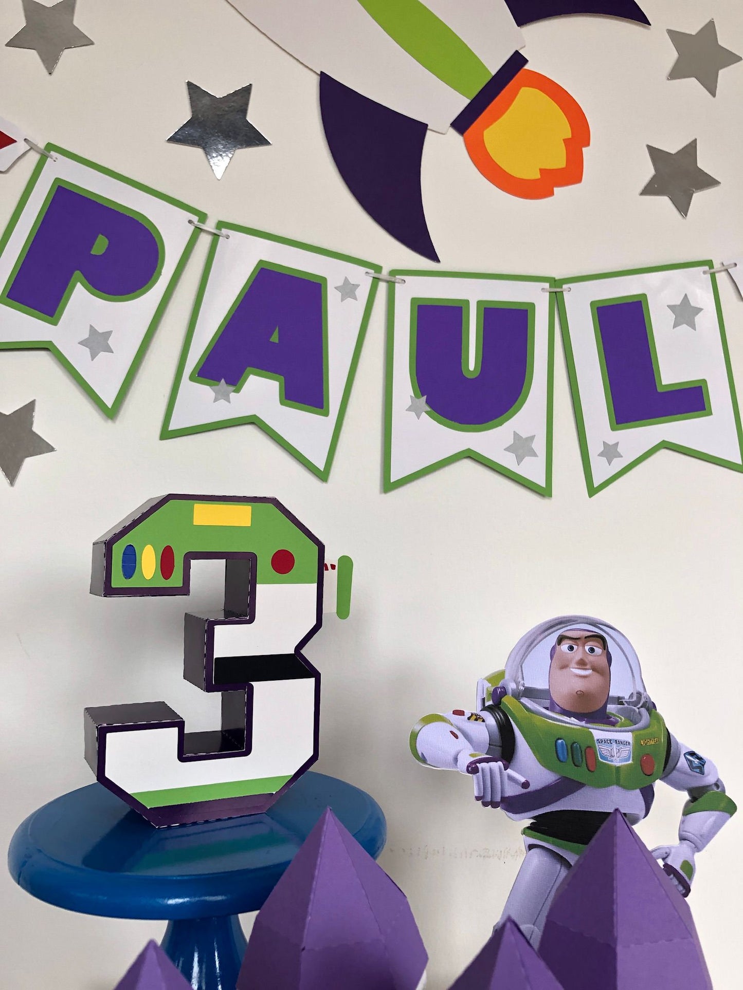 Party Buzz Light Year/ toy story party decor/ buzz party supplies