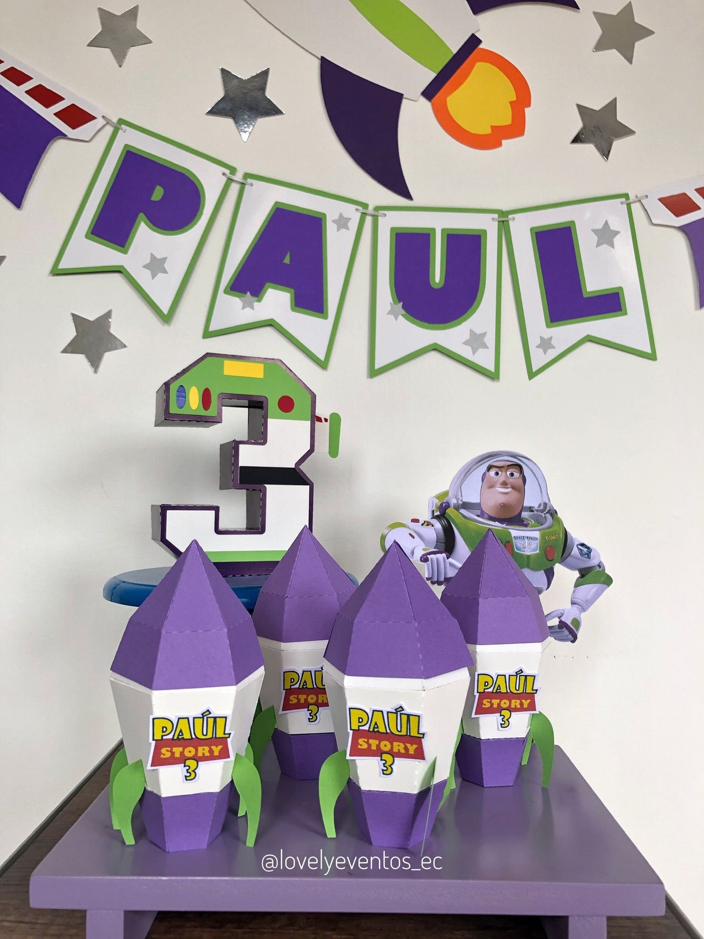 Party Buzz Light Year/ toy story party decor/ buzz party supplies