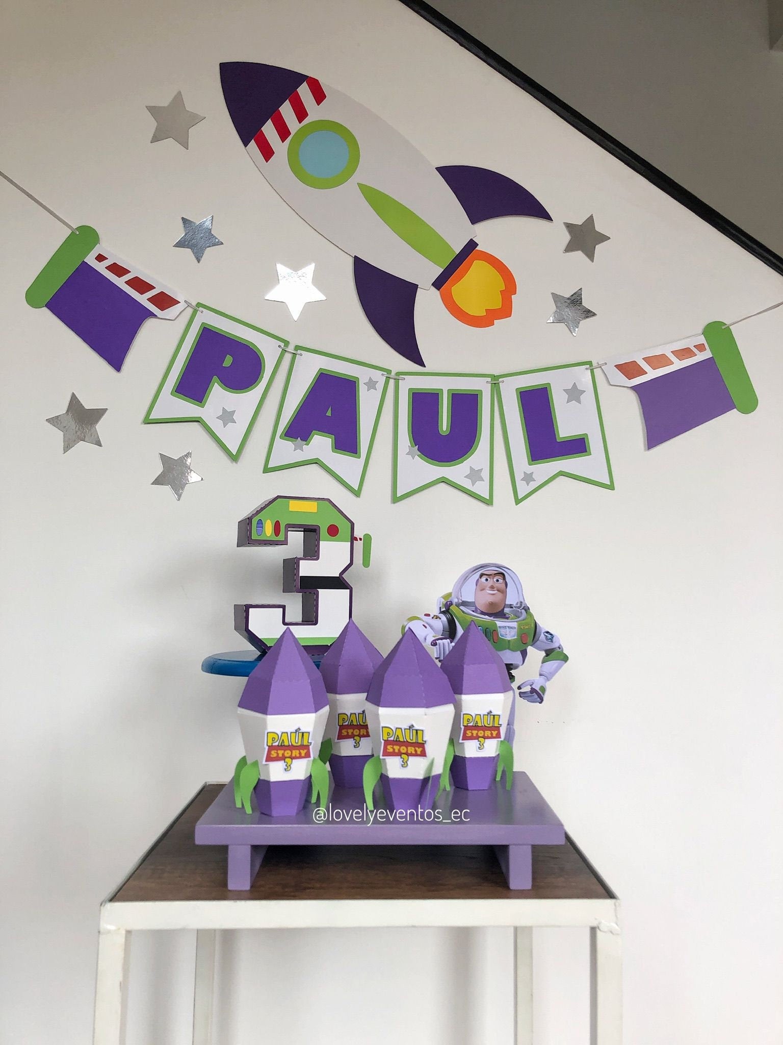 Party Buzz Light Year/ toy story party decor/ buzz party supplies