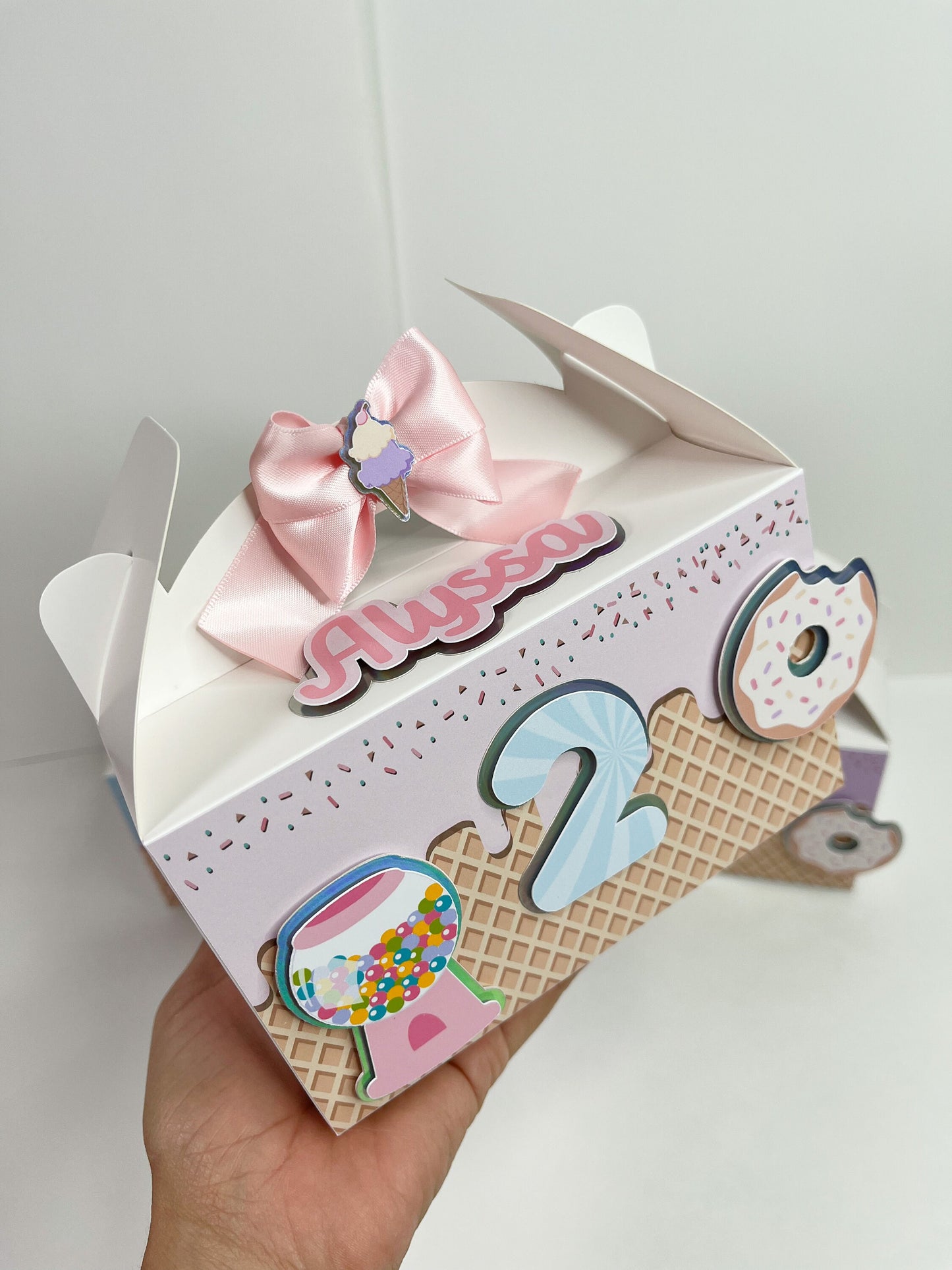 Candy favor boxes / candyland favor boxes / candyland boxes / candyland favor treat box / Candyland birthday favor box / Donuts favor box