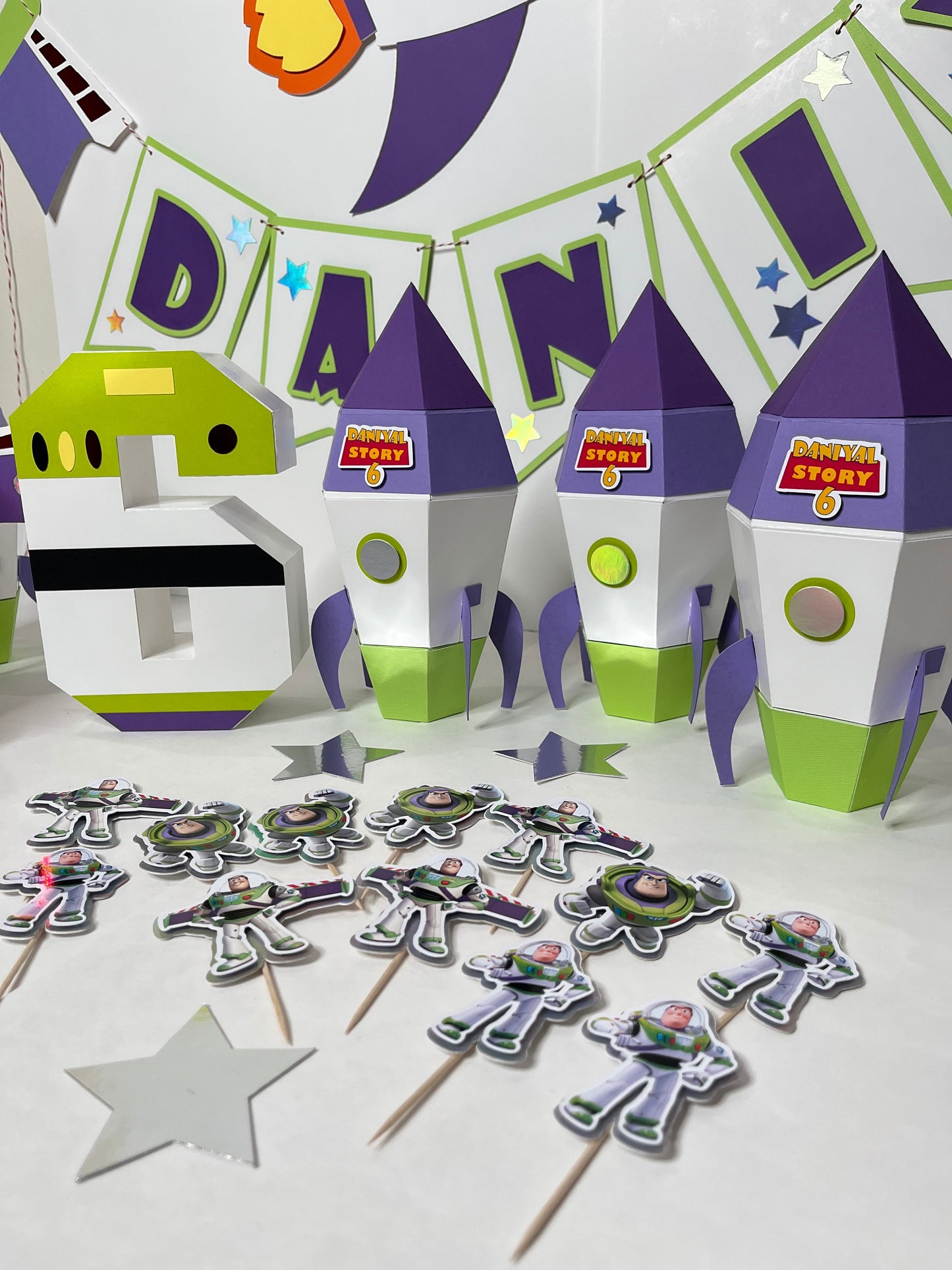 Party Buzz Light Year/ toy story party decor/ buzz party supplies