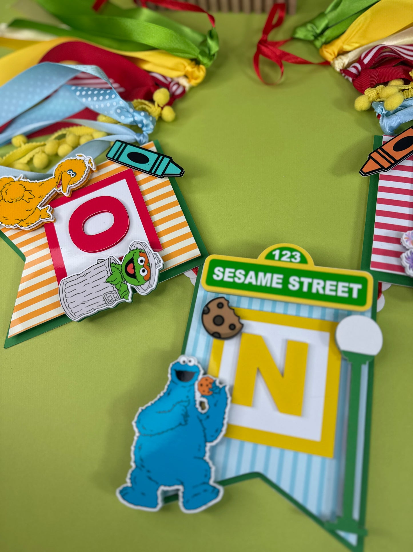 Sesame Street High Chair Banner