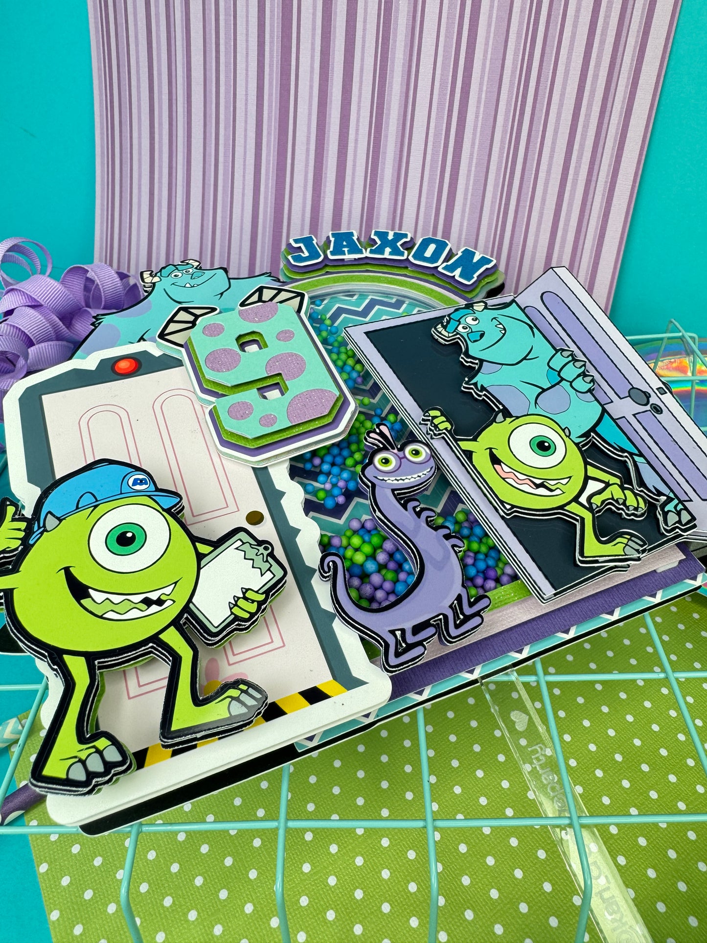 Monsters cake topper/ Monster boo cake topper/ boo cake topper/ Monster theme cake topper/ Monster party decor/ Monsters theme party