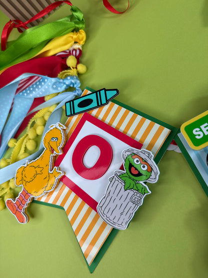 Sesame Street High Chair Banner