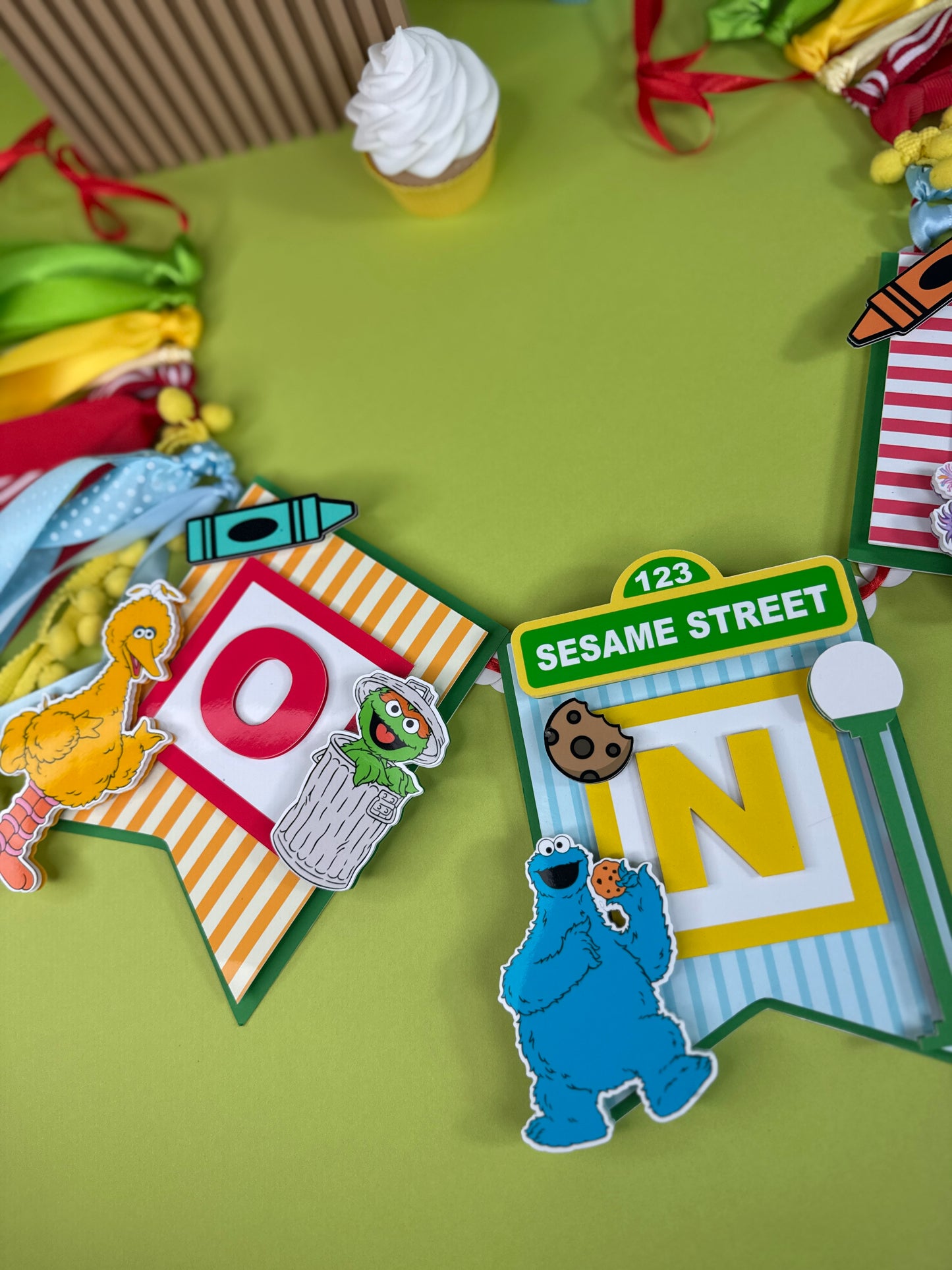 Sesame Street High Chair Banner
