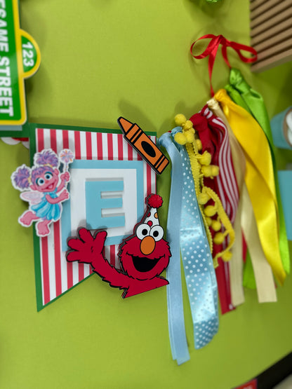 Sesame Street High Chair Banner
