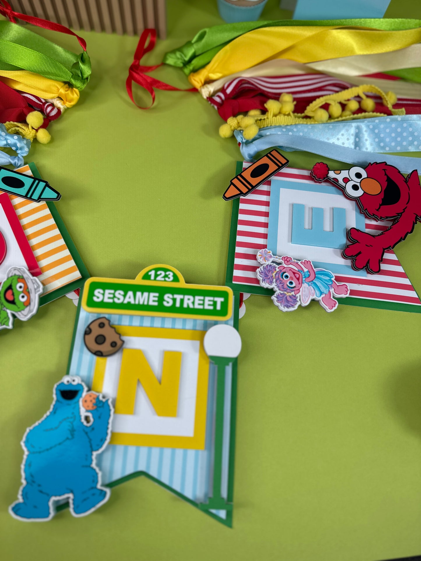 Sesame Street High Chair Banner