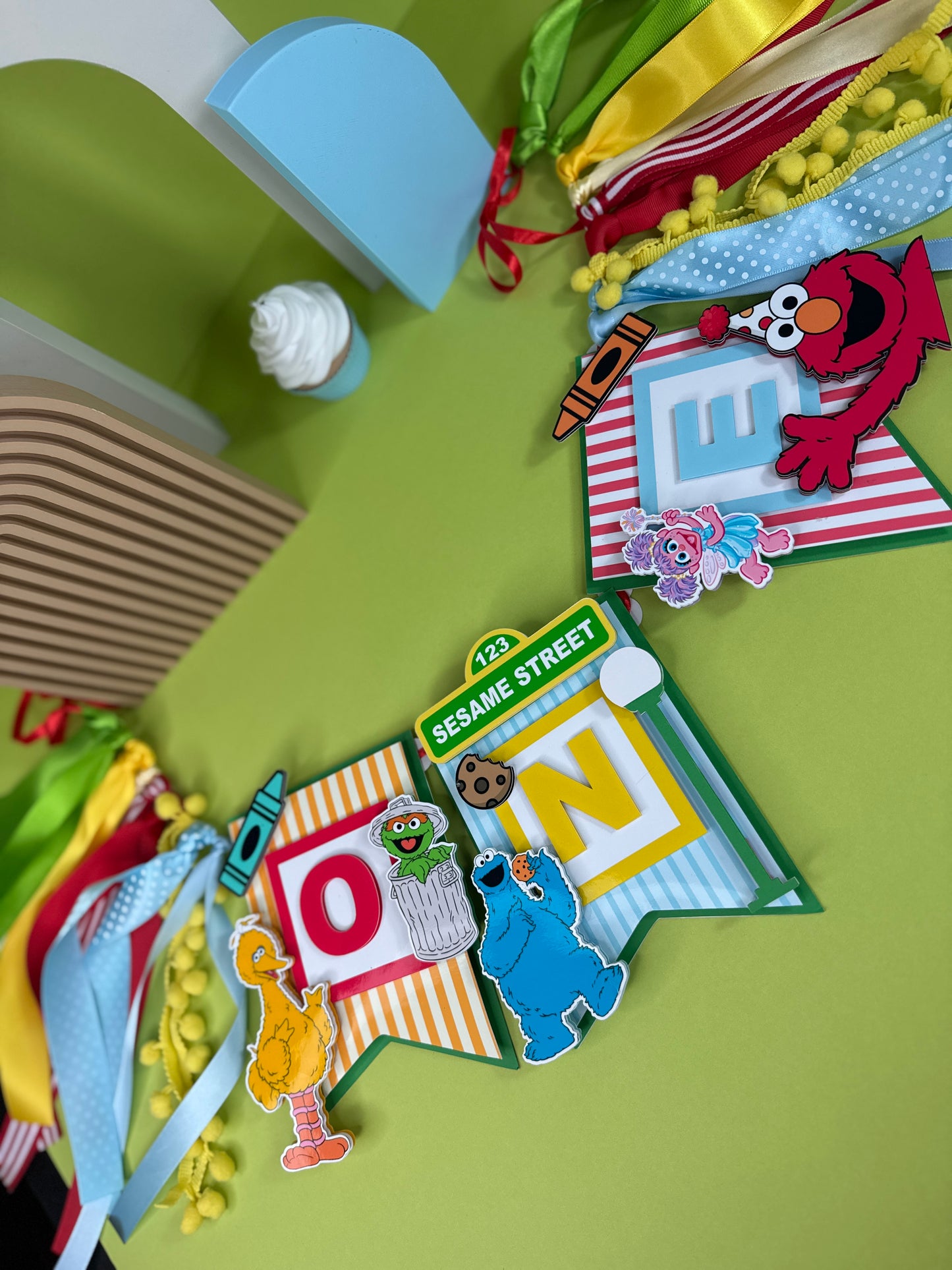 Sesame Street High Chair Banner