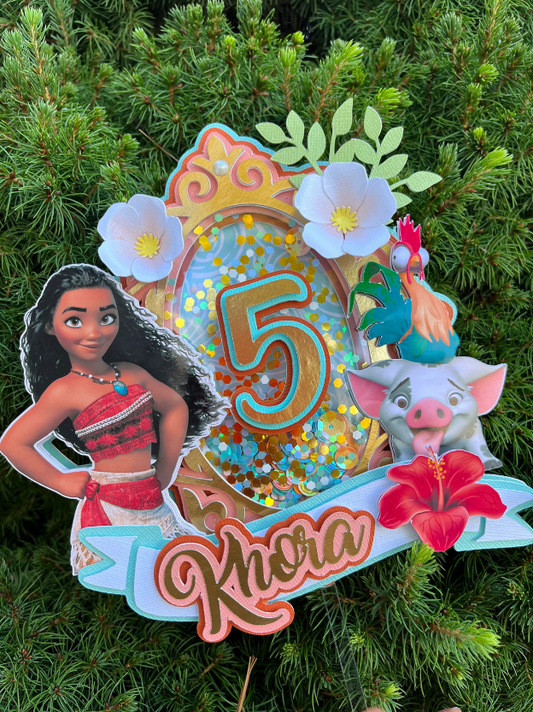 Moana Cake topper