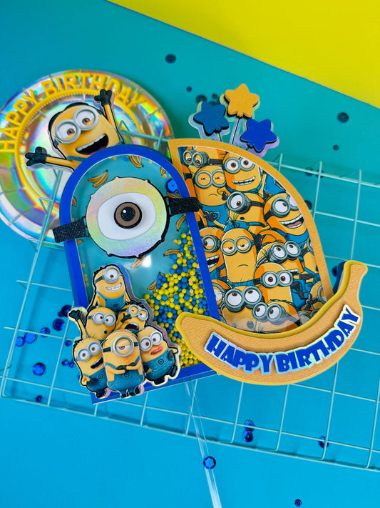 Minions cake topper