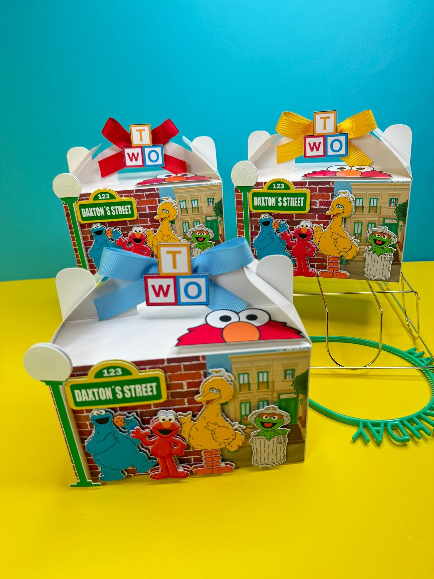 SESAME STREET PARTY BOXES