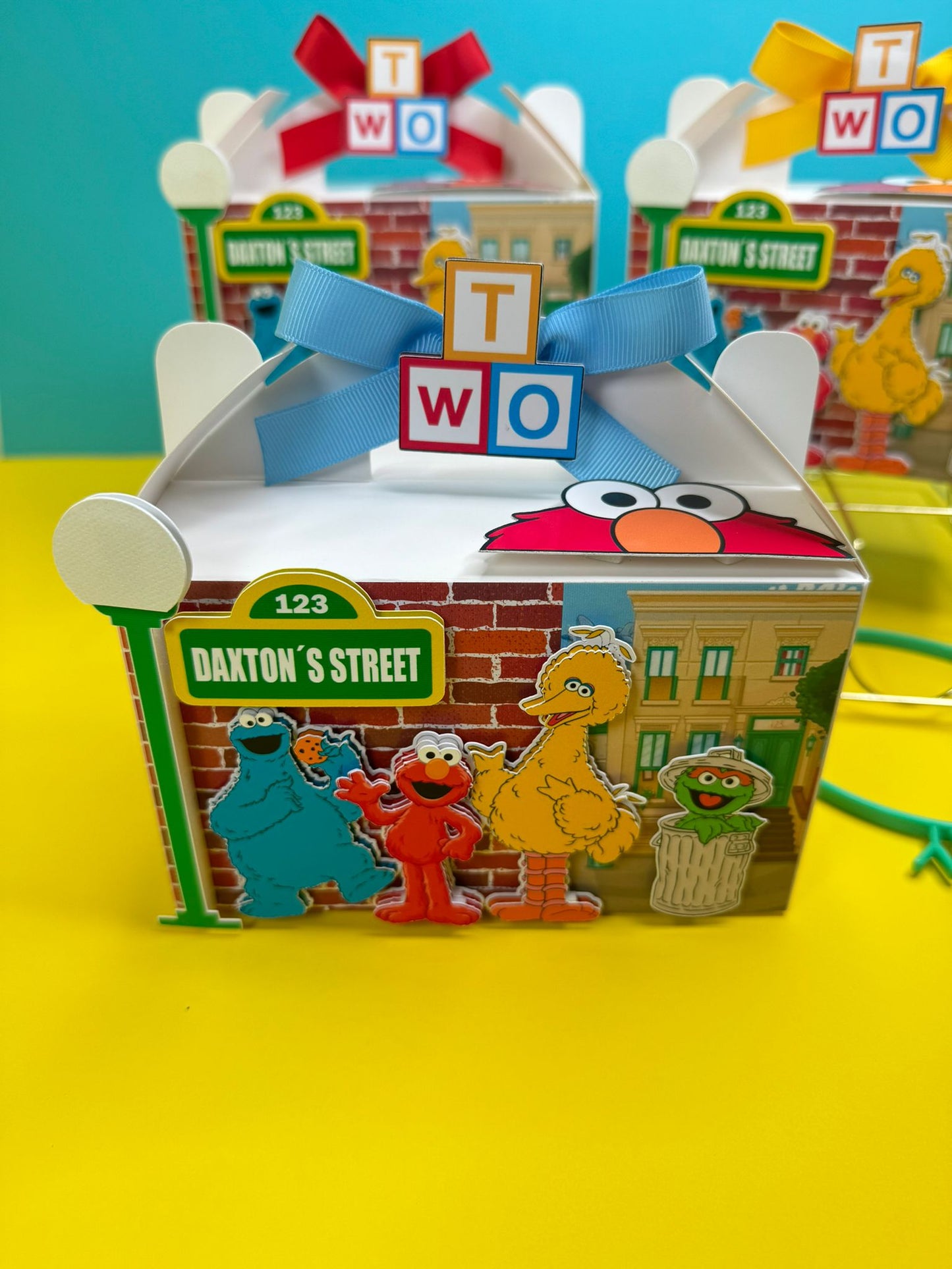 SESAME STREET PARTY BOXES