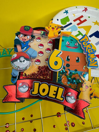 Pokemon cake topper / Pokemon birthday party