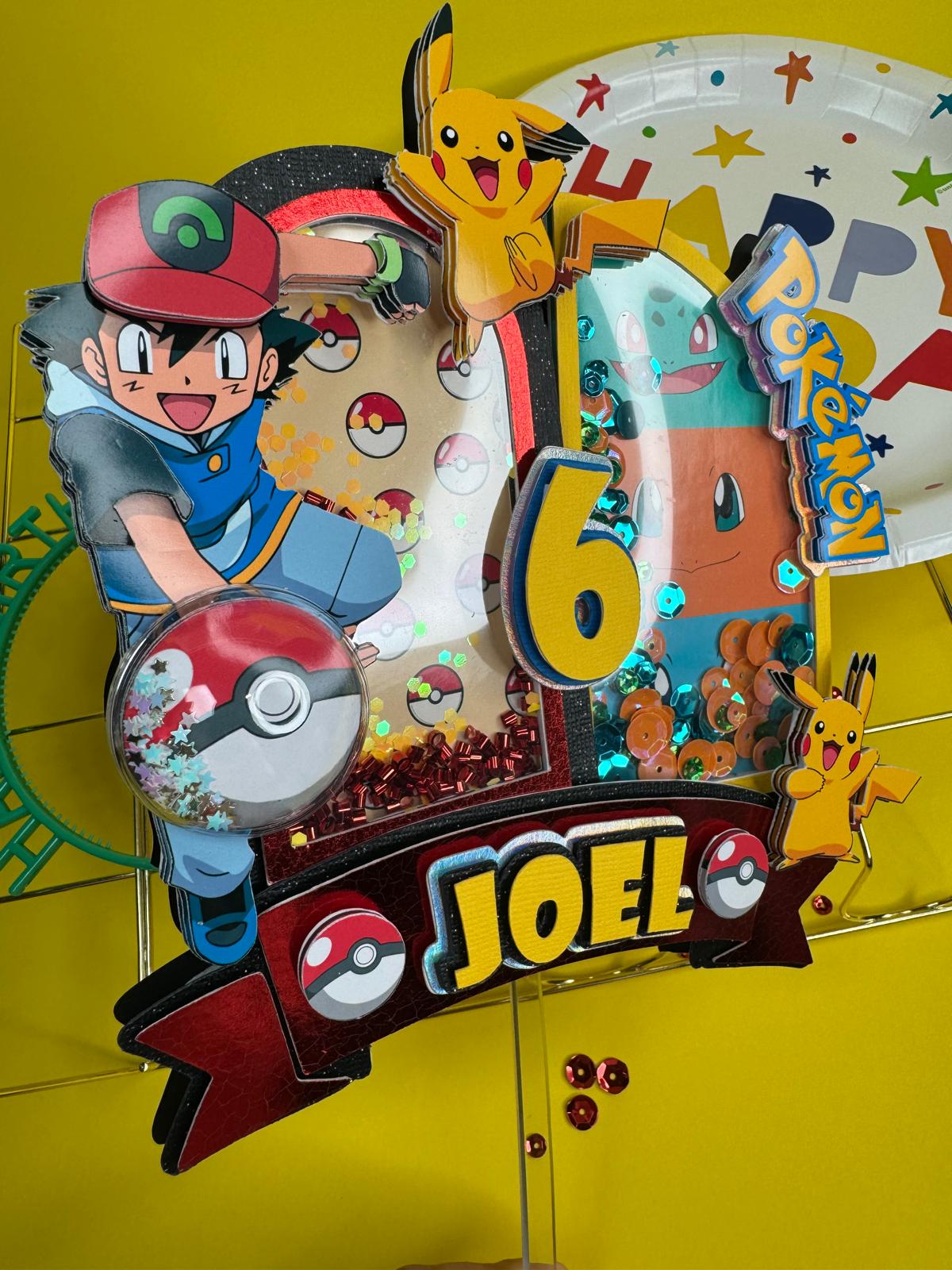 Pokemon cake topper / Pokemon birthday party