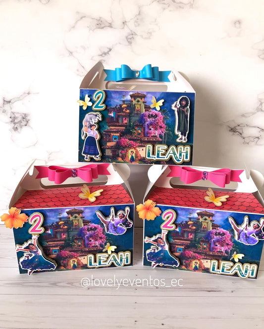 Encanto favor boxes, Encanto party, Encanto birthday, party decoration Encanto, Encanto box.